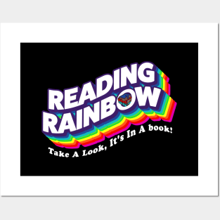 Reading Rainbow  - take a look, it's in a book Posters and Art